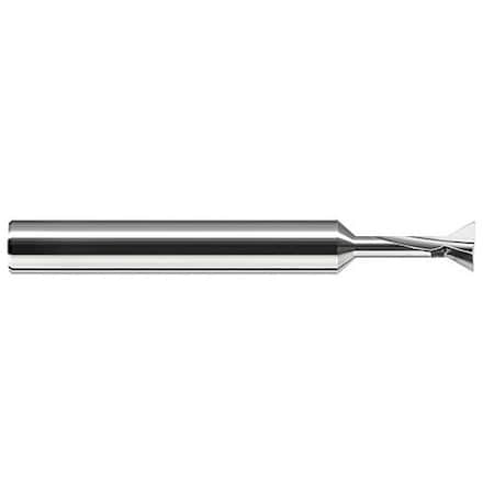Harvey Tool 0.5000in 1/2 Cutter DIA x 0.0050in Radius x 0.2500in 1/4 Neck L x 90Deg included Carbide Doveta 885732
