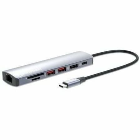 Intellinet Network Solutions INTRACOM USB-C PD 7-IN-1 4K DOCKING STAT 153966