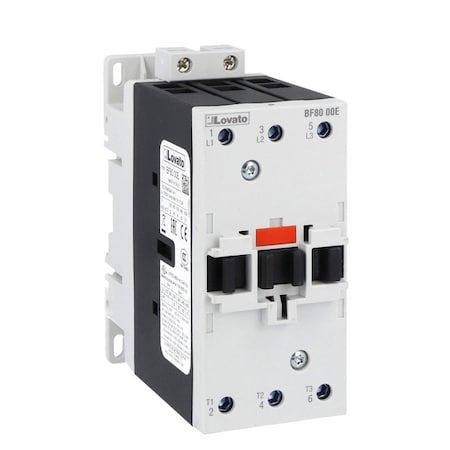 Lovato 3-Pole Contactor Iec Operating Current Ie (Ac3 = 80A, Ac/Dc Coil, 100...250Va BF8000E230