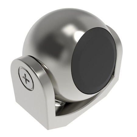 Southco Magnetic Catch, Low Profile Swivel, Polished Stainless Steel M5-7N-43-8