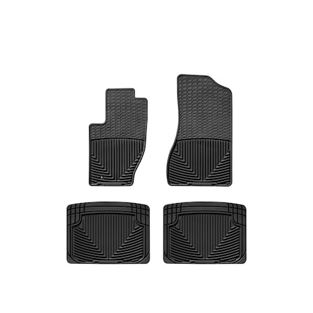 Weathertech Black, Front and Rear All Weather Floor Mats W22-W20