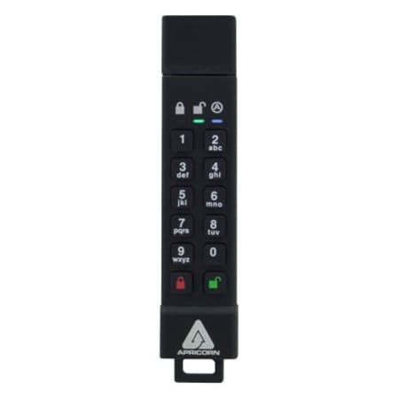 Apricorn 128G 256B AES XTS ENCRYPTED SECR USB 3.0 ASK3Z-128GB