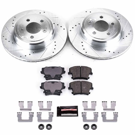 Powerstop REAR 1 CLICK BRAKE KIT W/ HARDWARE K1720