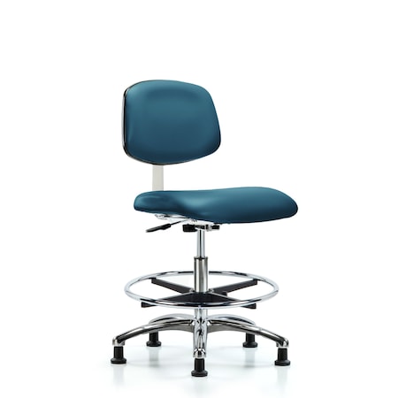 Blue Ridge Ergonomics Vinyl Clean Room Chair BR-CLR-VMBCH-CR-CF-RG-8801