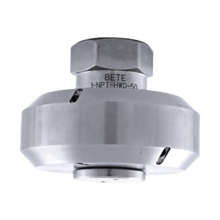 Bete Fog Nozzle Tank Cleaning Nozzle, SS, 40 psi 1 HWD50 316 ss/PTFE