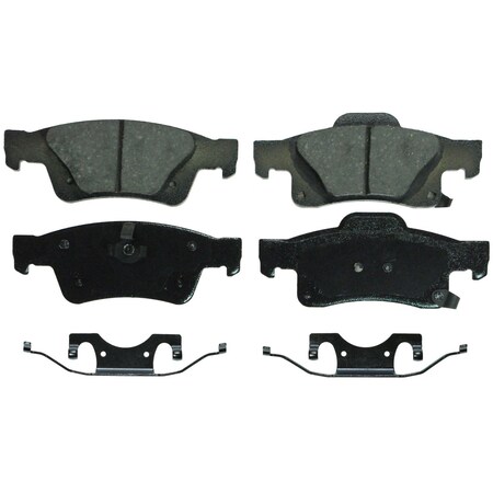 Wagner Brake QuickStop Rear Disc Brake Pad Set Ceramic,  ZD1498