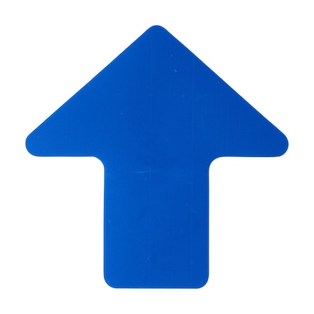 Brady ToughStripe Max Floor Marking Arrow 2 in W x 5 in H Blue, 20PK 177137