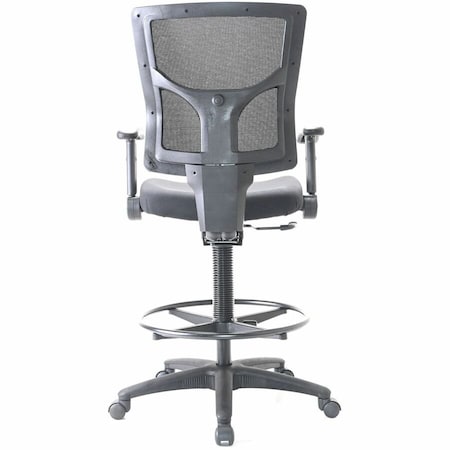 Lorell Conjure Office Stool, Black LLR62021