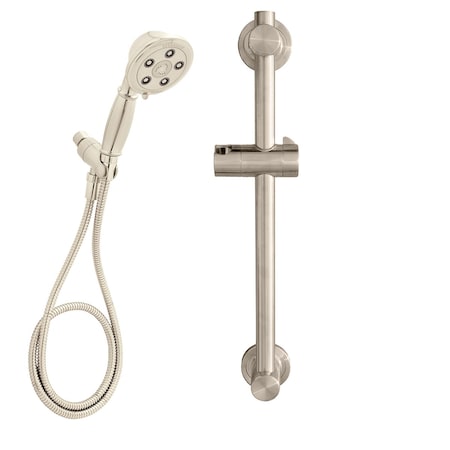 Speakman Hand Shower with ADA Slidebar, 2.5 GPM, Brushed Nickel VS-3411-BN