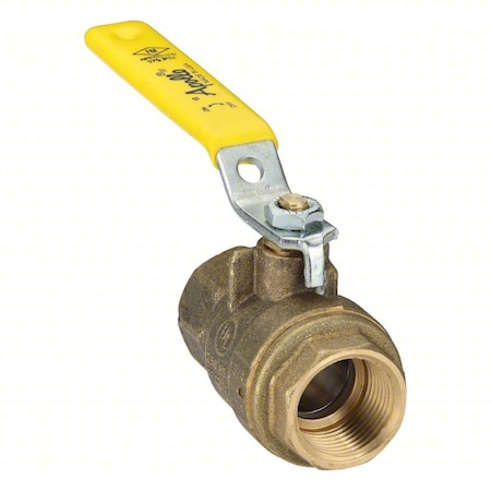 Apollo Valves Manual 2-Way Ball Valve, NPT, Brass 77F10401