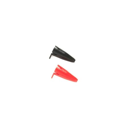 Fluke Probe Tip Cap Set, Red And Black FLUKE-TL7XCAP