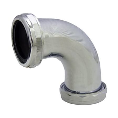 Larsen Supply Co 1-1/2" Chr 90Deg Ell 03-3853