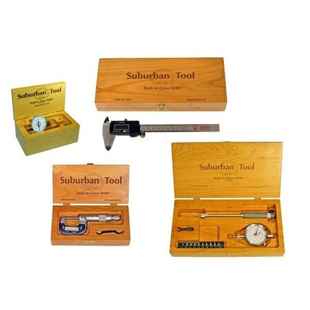 Suburban Chrome-Plated Outside Micrometer, 2-3in, 0.0001in SMI-WC-OMC-0030