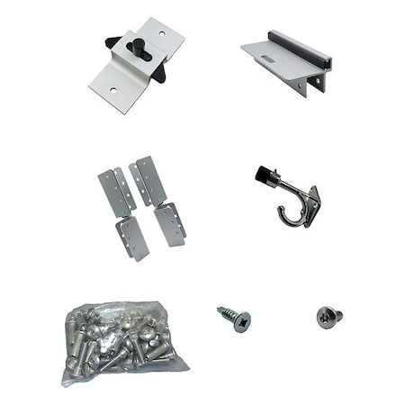 Hadrian RightHandInswingDoorKit, Alum, AnodizdAlum 621025