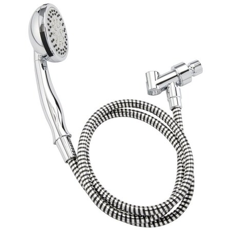Plumb Pak Handheld Shower, 18 gpm, 5Spray Function, Polished Chrome, 60 in L Hose K745CP