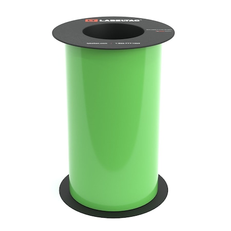 Labeltac High Performance 10-Year Vinyl Supply 9in x 75ft LTOnly, Hi-Vis Green LT922HP-C