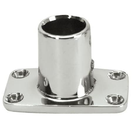 Whitecap S1466C 0.8 ft. C.P. Zamac 90 deg Rectangular Base W7E-S1466C