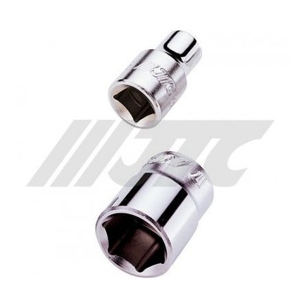 Jtc Auto Tools 3/8 in Drive 6-Point Socket, 14mm Metric, Chrome Vanadium Steel 33214