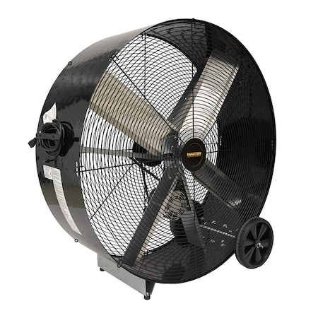 Master CirculatingFan, 48inDia, Black, Mobile MAC-48-BDF-C