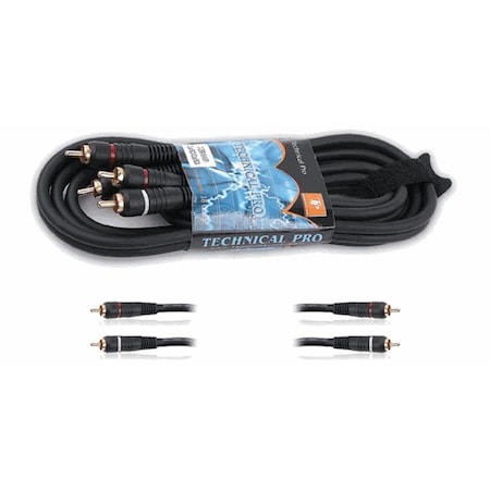 Sonic Boom Dual .25 in. to Dual .25 in.  Audio Cables SO537700