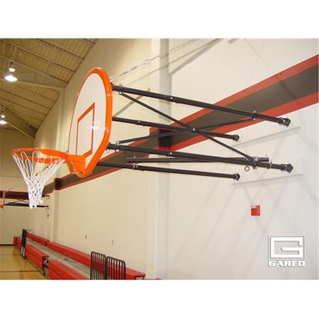 Gared Sports 9 x 12 ft. Side Fold Wall Mount Series Extension Rectangular Board 2500-9124