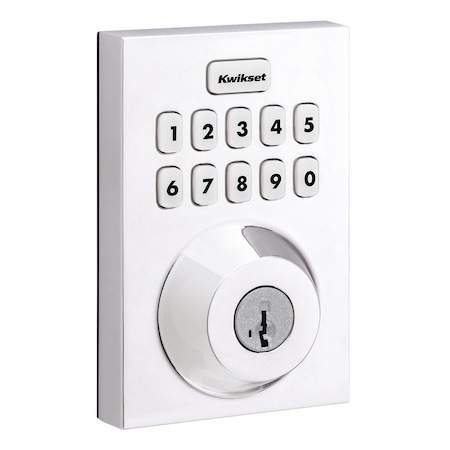 Kwikset Keypad Deadbolts Bright Chrome HC620CNTZW700LR-26S