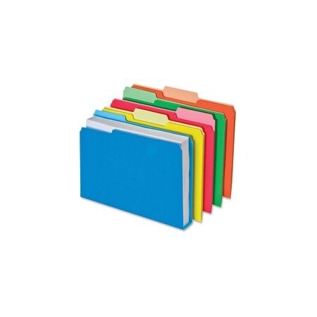 Pendaflex FOLDER, LTR, DBLSTF, 50, AST, 50PK 54460