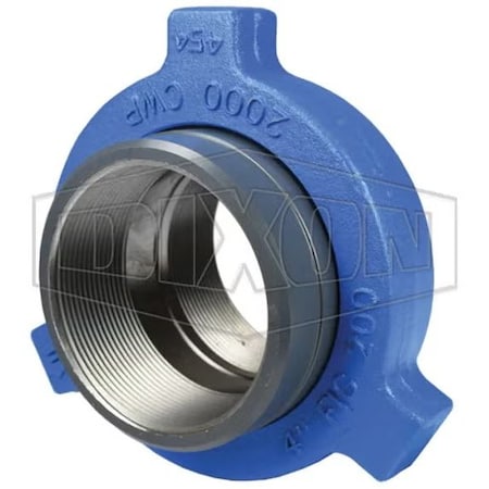 Dixon Standard Service Hammer Union, 4 in, FNPT, Steel, Domestic HU200400