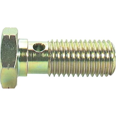 Powerhouse 10 mm-1.25 in. Banjo Bolts, Nickel Plated, 2PK PO3608095