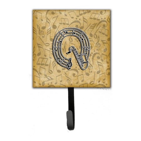 Carolines Treasures Letter Q Musical Instrument Alphabet Leash and Key Holder CJ2004-QSH4