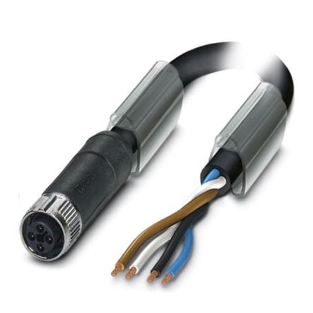 Phoenix Contact SAC-4P- 1 0-PUR/M12FST Power cable 1408823