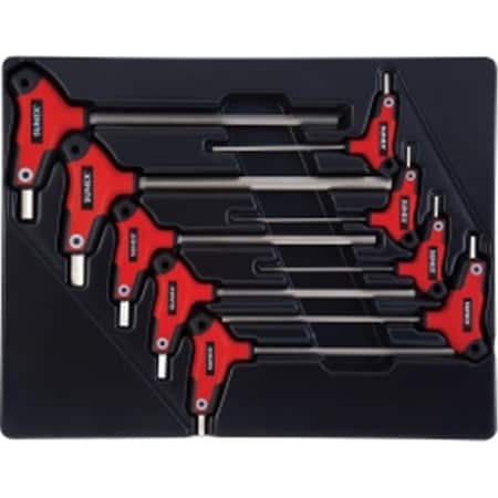 Cool Kitchen 9859 T Handle Hex SAE Key Set, 9 Piece CO1362415