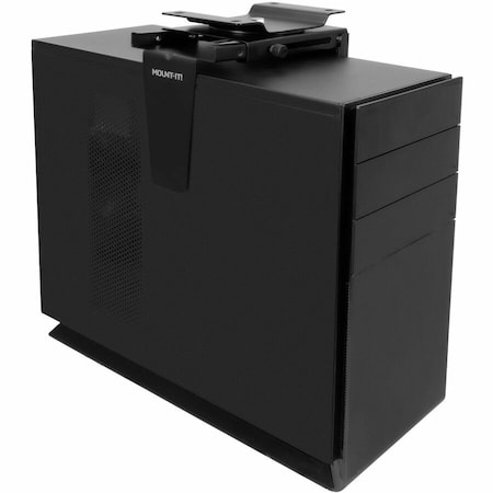 Mount-It Mount-It! Desk Mount for CPU, Computer - Height Adjustable - 22 lb Load Capacity - Steel MI-7150