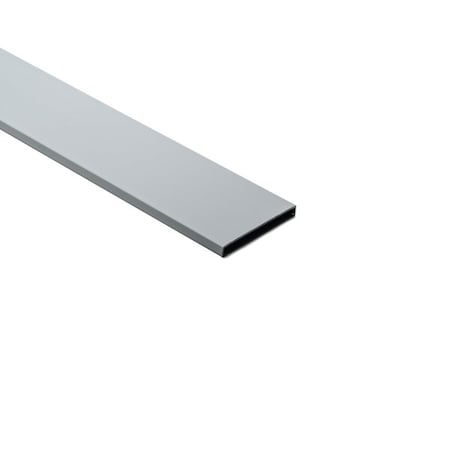 Hellermanntyton Wiring Duct Cover for 3in Duct, 6 ft Long, PVC, Gray, 120 ft/carton 181-93008