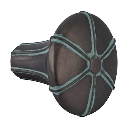 Brixwell Modern Decorative Cabinet Knobs For Kitchen And Bathroom Hardware 1-5/16in Diameter Viridian Slate BXB23242VS