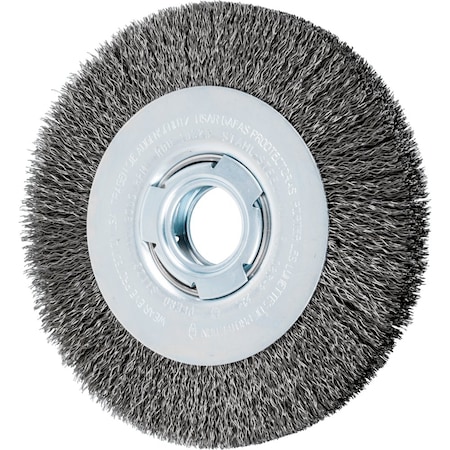 Pferd 7" Crimped Wire Wheel - Medium Face - .014 CS Wire, 2" A.H. 81122