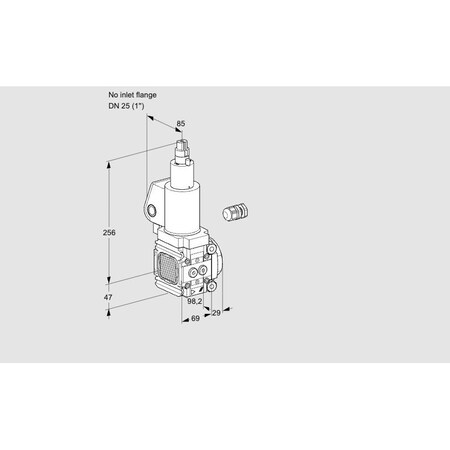 Honeywell Kromschroder VAS2-/25R/LWSL KS88017478