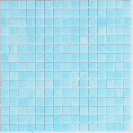 Apollo Tile Celestial 12 in. x 12 in. Glossy Baby Blue Glass Mosaic Wall and Floor Tile 20 sq. ft./case, 20PK APLST88BL518A