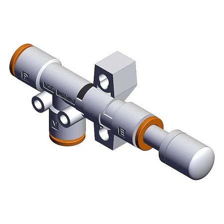 Smc Vacuum Ejector, Body Ported ZH07DSA-07-07-07S