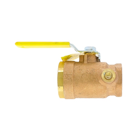 Conbraco Industries Gas Ball Vale 1.25" With Dual Tap 50-GB6-01A