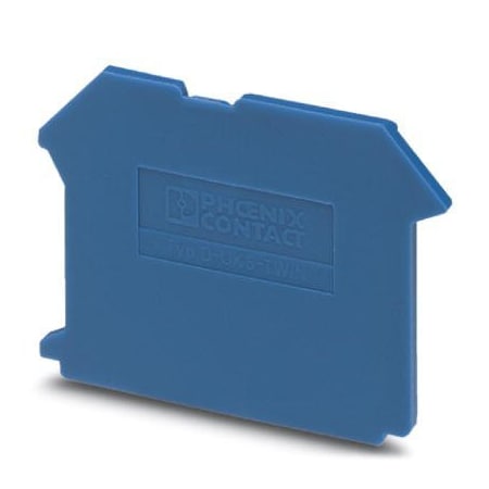 Phoenix Contact D-UK 5-TWIN BU End cover length: 50.5 1923050