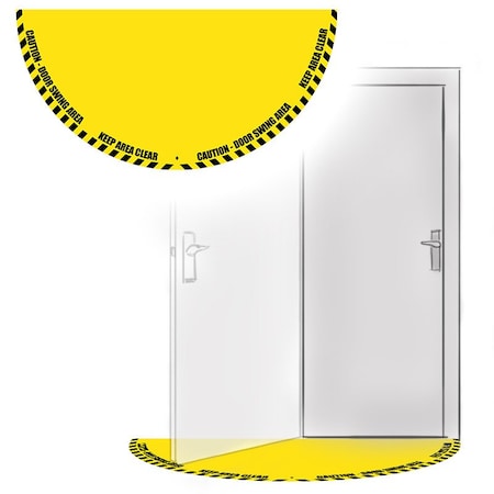 Creative Safety Supply Door Swing Area: Full, 28in x 56in FS40001-28