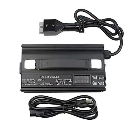 Liftcharger Automatic Charger 24 Volt 30 Amp Floor Scrubber, Pallet Jack Battery Charger with Connectors Option LCA2430