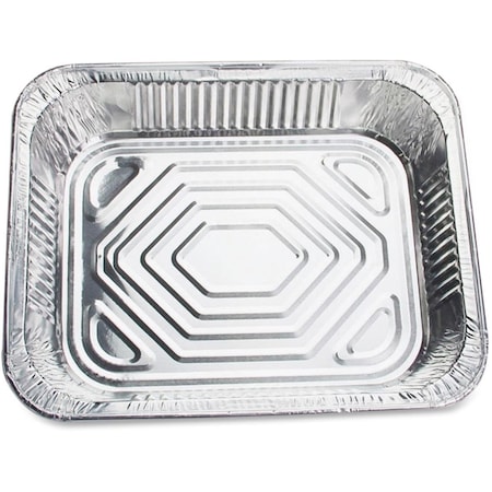 Mayline 0.5 Cap Disposable Aluminum Steam Table Pan Silver GJO10702