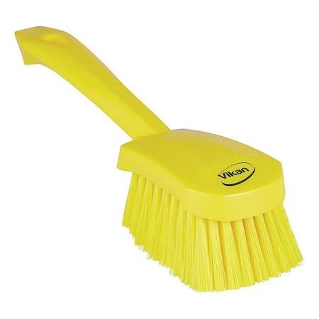 Vikan Hand Brush, Yellow Bristle, Soft 41986