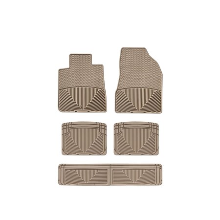 Weathertech Tan, Front, Rear, and Rear All Weather Floor Mats W309TN-W324TN-W60TN