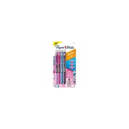 Paper Mate InkJoy Gel Pens, 0.7 mm Pen Point, Retractable, Assorted Ink, Gel-based, 6PK 2205629