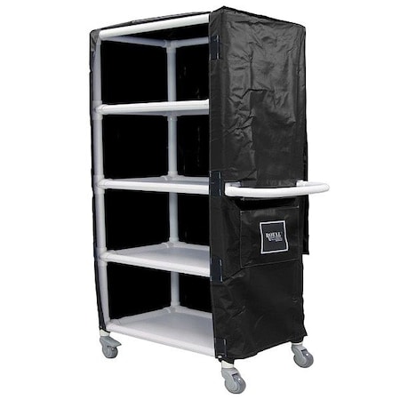 Royal Basket Trucks Linen Cart, 600 lb Capac., 42" L G42-KKX-4VA-4ULN