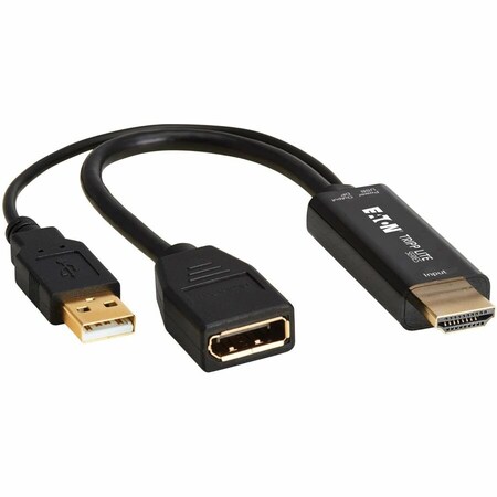 Eaton EATON, HDMI Adapter, HDMI to DisplayPort, Male to Female P130-06N-DP-4K6