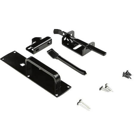 National Hardware Blk Gate Thumb Latch N109-050
